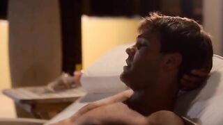 A selection of hot cumshots on the face of Jesse Rogers in HD