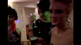 An orgy is taking place at the party of lush life