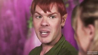 Peter Pan fucked two mermaid sluts in a steamy FFM