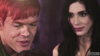 Peter Pan fucked two mermaid sluts in a steamy FFM