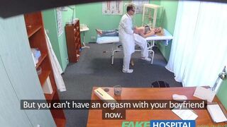 The hidden camera caught the gynecologist in the act with a patient