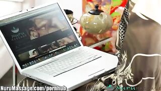 Chinese girl has sex after an oily massage, a very common practice