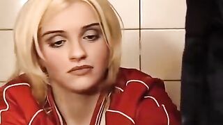 A girl had sex accidently with a man in the washer machine