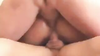 A man fucked his wife's friend on the couch in a daring act