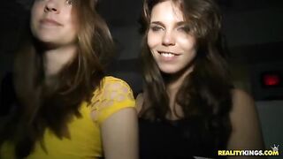 Sex party in a nightclub with epic action and intense encounters