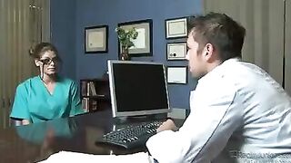 Nurses have perverted sex with patients in the hospital