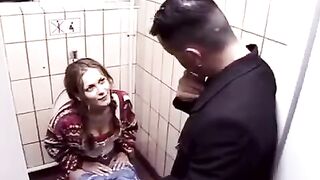 A man had sex with girl in the toilet booth of a club