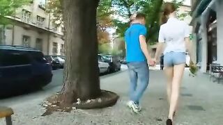 The guy accidentally fucked a modest girl who didn't have sex