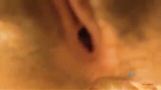 A man gets his dick sucked by a woman at home, showcasing intense passion