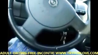 The guy paid for the taxi with his tongue in the car