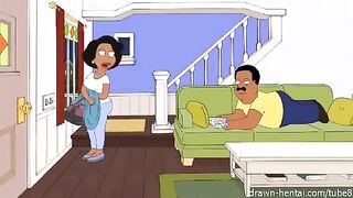 The porn parody of the Cleveland Show is full of humor and passion