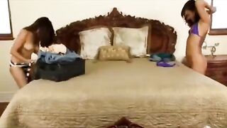 Asian girl gets her pussy eaten by a passionate lover
