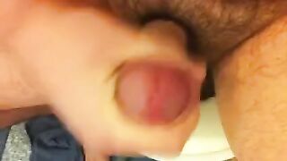 A cute model sits in front of a webcam and masturbates her boyfriend’s dick
