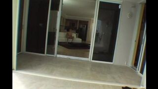 Fun in hotel room with a girl and a cock