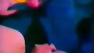 Retro threesome porn with Italian touch