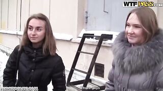 Two blondies met our guy at the spa and fucked with him