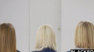 Three students suck and fuck black guy’s huge cock together