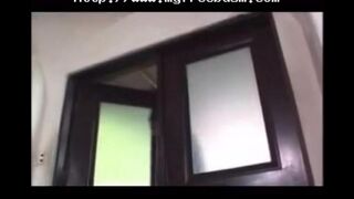 A Japanese is being bullied and tied up naked to get fucked