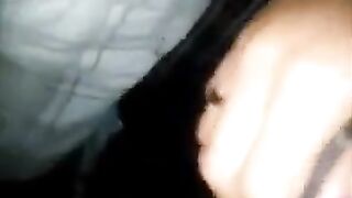 Fingered cock in the subway, finished with a rush