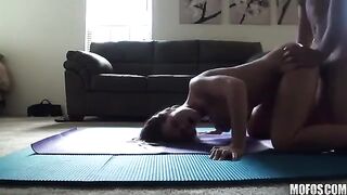 A hot guy has sex with his sister at her home in this steamy homemade video