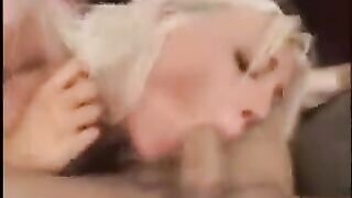 Hard double penetration for a naughty girl with a nice ass in this hot threesome video