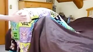 A girl with a dildo fucks her brother in a BDSM twist