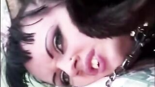 A rude guy fucked a girl in her fur coat, full of passion