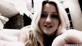 Busty blonde gets her tight ass fucked in HD quality