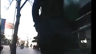The guy in the store threw off his pants and began to fuck a heifer