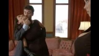 The punishment for the wife and maids in the style of BDSM bondage