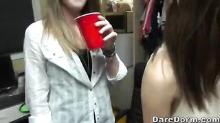 Instead of paying debt, the girls invited the collector to a rave party