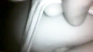 The chick was caught at night and fucked on cam