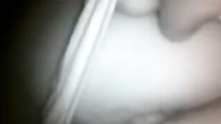 The chick was caught at night and fucked on cam