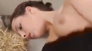 German mature beauty with natural tits gets her pussy creampied