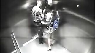 Another couple caught on a hidden hotel camera