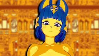 Ankha gets her pussy railed in a new 4K video