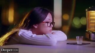 Deeper. Petite hottie Lulu Chu gets her pussy filled with BBC by Anton