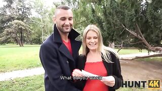 Pregnant woman gets fucked in front of her husband by stranger
