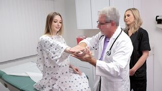 Pretty Ailee Anne having sex with pervert doctor and his assistant