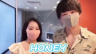 Japanese guy has a huge dick, showcases slippery handjob and cum lube skills
