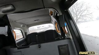Asian gets out of Fake Taxi on the street and pisses where he wants to