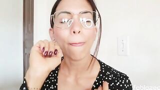 A hot session with a psychiatrist in a roleplay JOI scenario