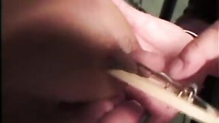Busty girl is tied up and gets hit by her boyfriend