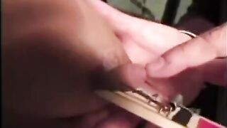 Busty girl is tied up and gets hit by her boyfriend