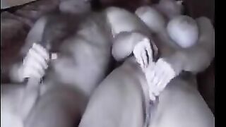A fat woman gets fucked by a hidden camera