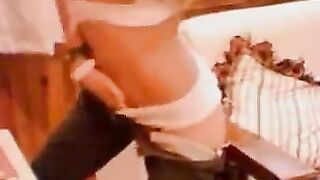 Friends did not expect that sex from a girl, and they were surprised