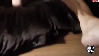 The beautiful woman loves a cock in her wet pussy