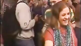 Girls Going Crazy Fantasy Fest - Part 2 - Mardi Gras holiday boobs action