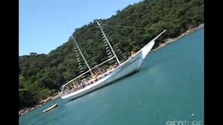 A yacht is the place where many girls are ready to get fucked