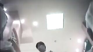 The camera is hiding at the checkout in the shop